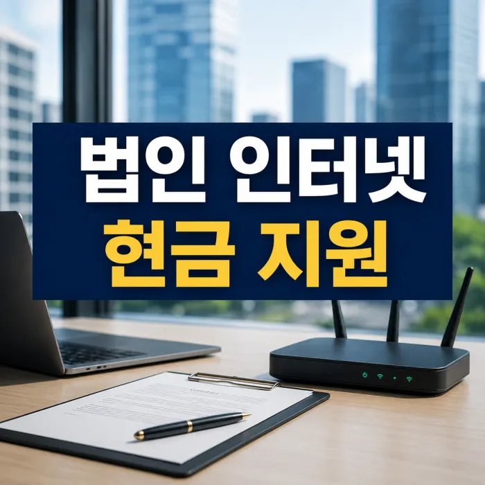 법인 회사 인터넷 가입 현금 지원 많이주는 곳, 비교 기준부터 확인해야 합니다