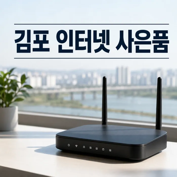 김포 인터넷 가입 사은품, 많이 받는 것보다 먼저 봐야 할 기준