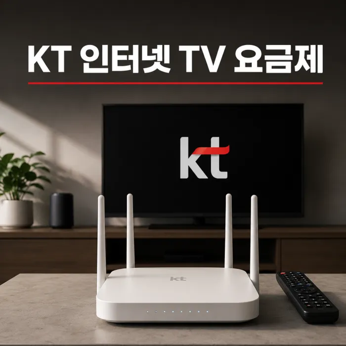 KT 인터넷 TV 요금제 비교, 가입 전 꼭 확인해야 하는 비용과 사은품