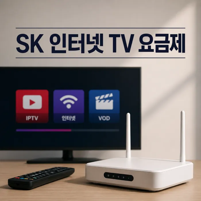 SK 인터넷 TV 요금제 비교, 가입 전 꼭 확인해야 할 비용과 선택 기준