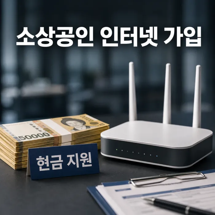 소상공인 인터넷 가입 현금 지원 혜택 많은 곳, 금액보다 더 중요한 기준