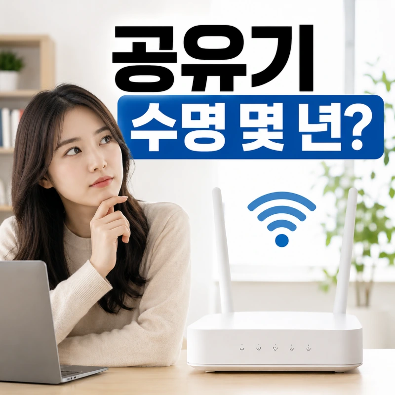 와이파이 공유기 수명은 몇 년일까? 교체 시기와 확인 방법