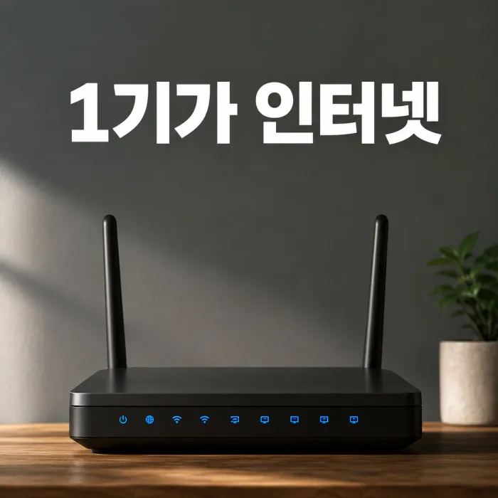 1기가 인터넷 가입 전 꼭 봐야 할 속도와 요금 비교