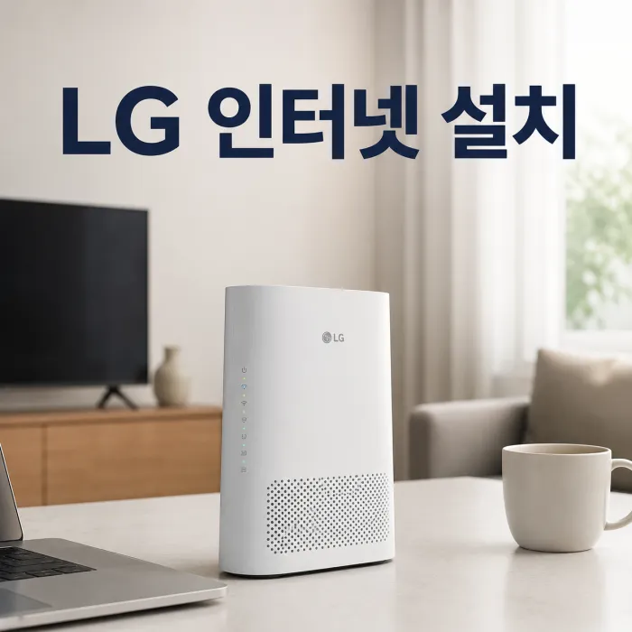 부산 LG 인터넷 설치 사은품 혜택 많이 주는 곳, 이득온으로 비교해야 하는 이유