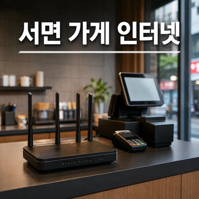 부산 서면 가게 인터넷 설치 현금 사은품, 당일 지급만 보고 결정하면 손해 보는 이유