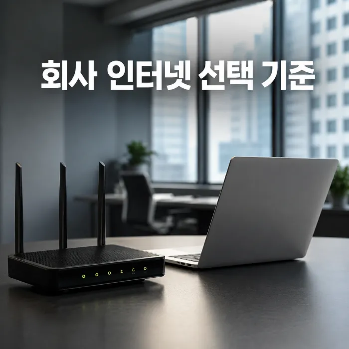 회사 인터넷 설치, 기업인터넷과 가정용 인터넷 중 어떤 상품이 유리할까?