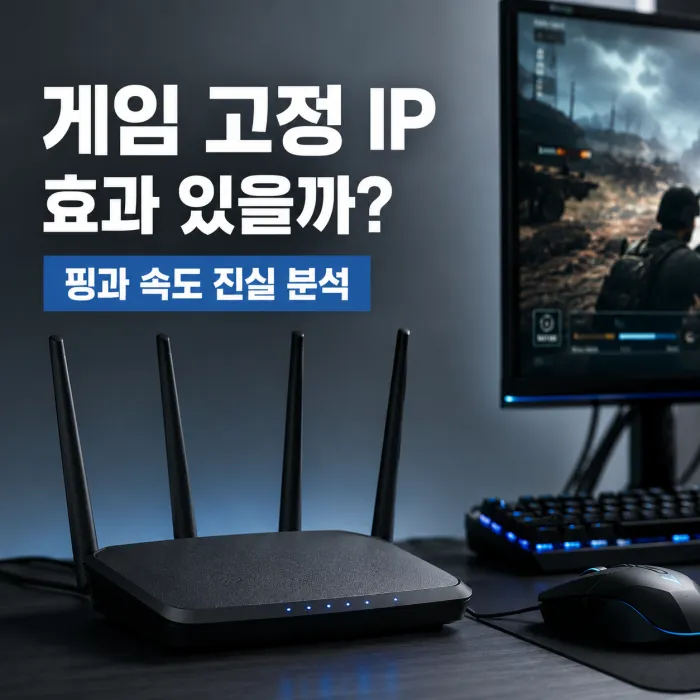 게임할 때 고정 IP가 정말 핑을 낮춰줄까? 실제 효과와 꼭 필요한 경우목