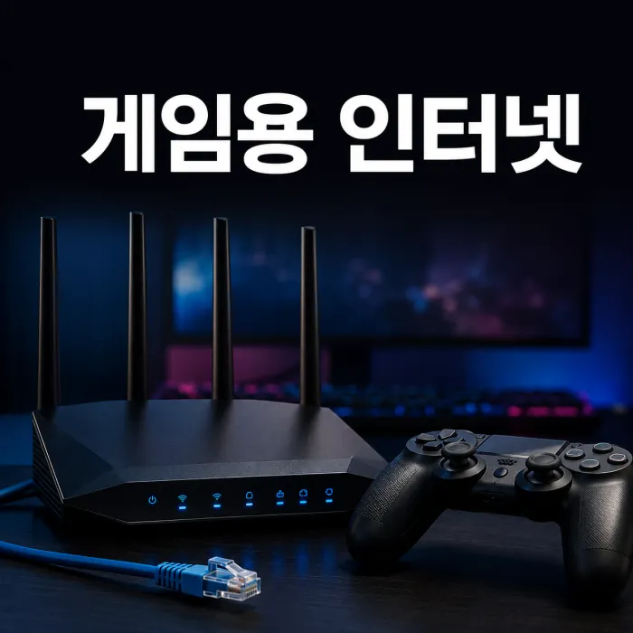 게임 인터넷은 속도보다 핑이 중요한데 왜 500메가를 쓰는가