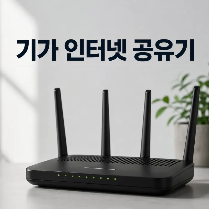 기가 인터넷 필요한 경우 공유기 선택은 어떻게 해야 할까? 가입 전 꼭 확인해야 하는 기준