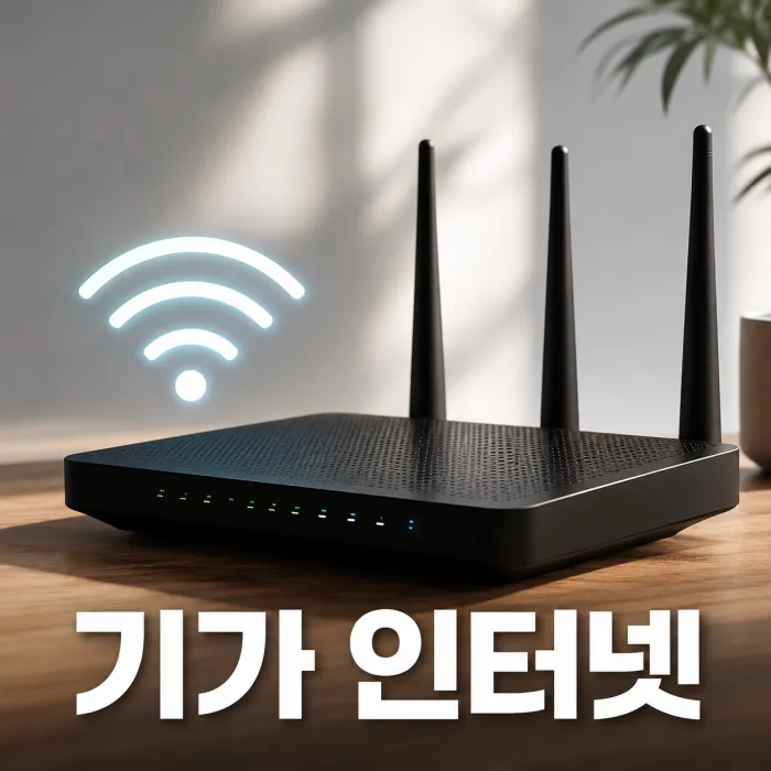 100메가 500메가 1기가 인터넷 속도와 추천 사용 환경 비교