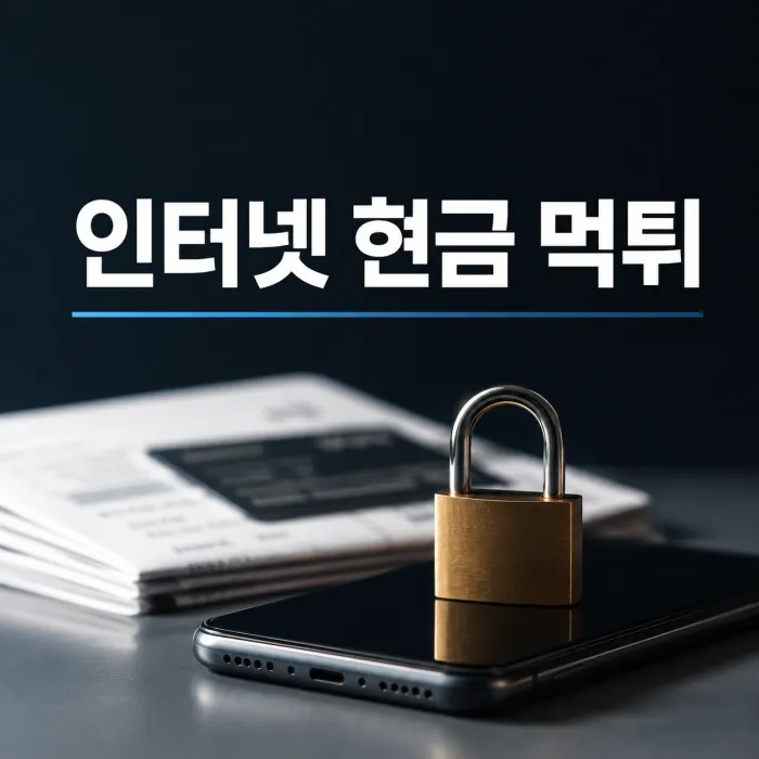 인터넷 현금 먹튀 피하는 법, 가입 전 반드시 확인할 기준