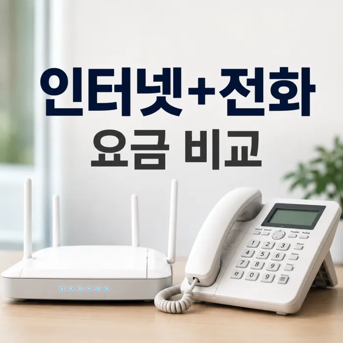 인터넷과 인터넷전화 가입 어디가 유리할까? KT·SK·LG 요금 비교