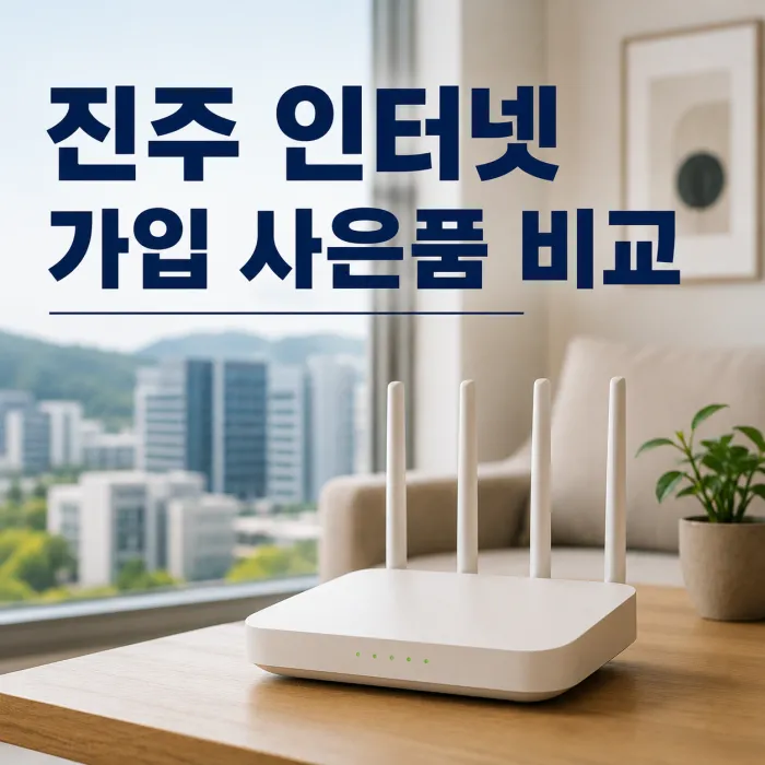 진주 혁신도시 인터넷 가입 사은품, 이득온 상담 기준으로 보는 손해 없는 선택법