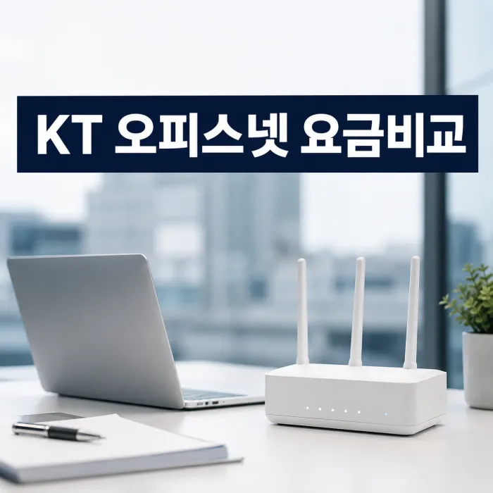 KT 오피스넷 요금 비교와 사무실 인터넷 선택 기준