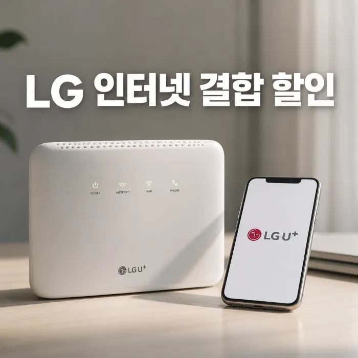 LG 인터넷 휴대폰 결합 할인, 투게더 결합과 참 쉬운 가족 결합 차이