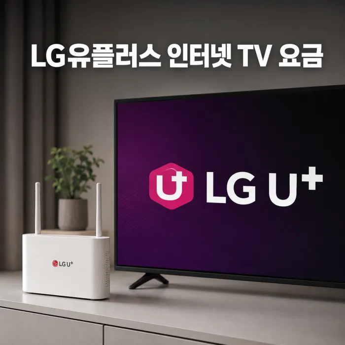 LG유플러스 500메가 인터넷 TV 요금제 비교와 사은품 기준