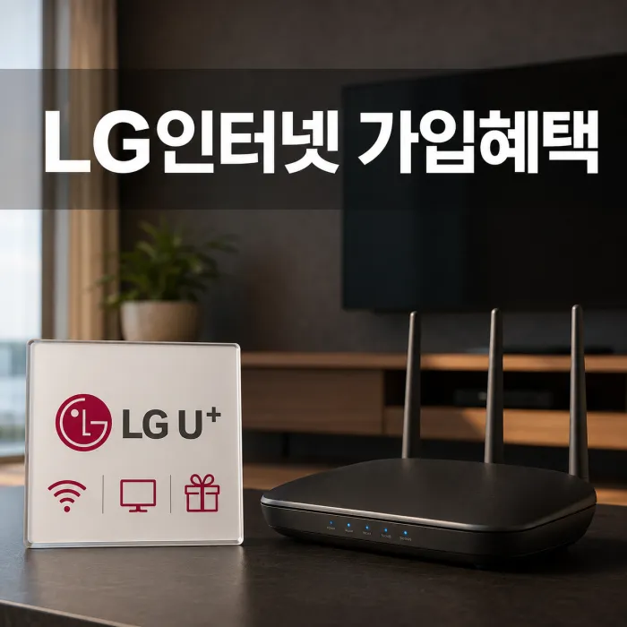 마산 LG인터넷 인터넷가입사은품 많이 주는곳 비교 전 꼭 확인할 기준