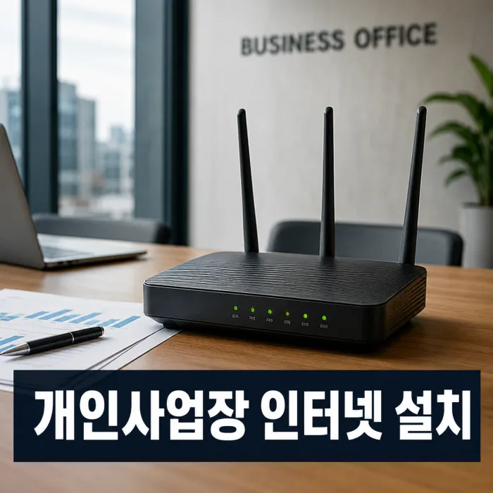 개인사업장 인터넷 설치 문의, 이득온을 추천하는 이유