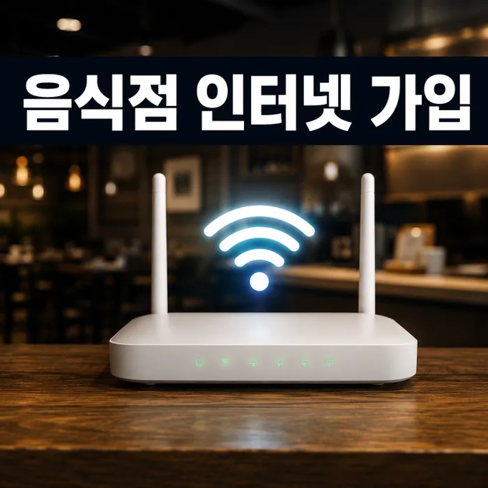 음식점 인터넷 가입 사은품 혜택 많이 주는 곳, 손해 없이 비교하는 기준