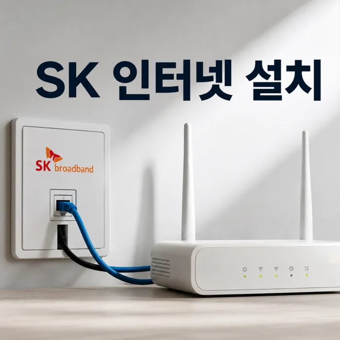 SK 인터넷 설치 전 확인해야 할 비용, 시간, 절약 방법 총정리