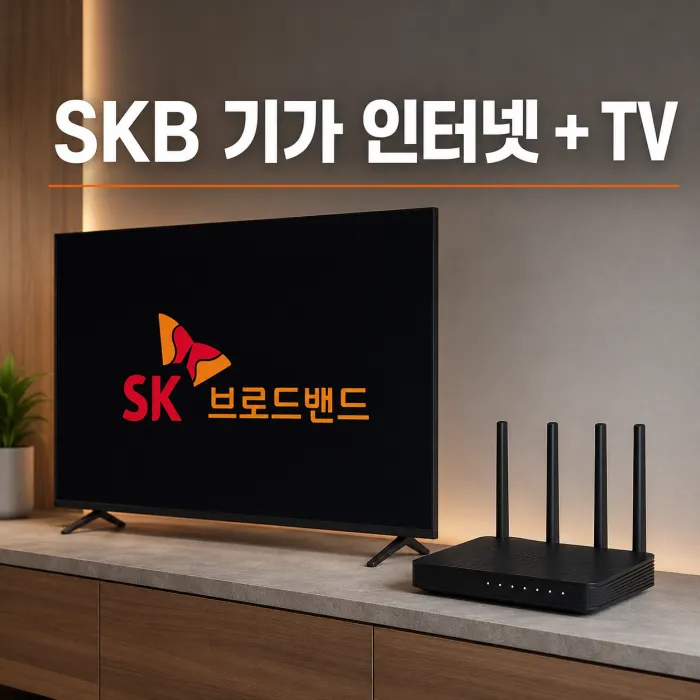 SKB 기가 인터넷 + TV 요금제, 가입 전 꼭 봐야 할 비용 분석