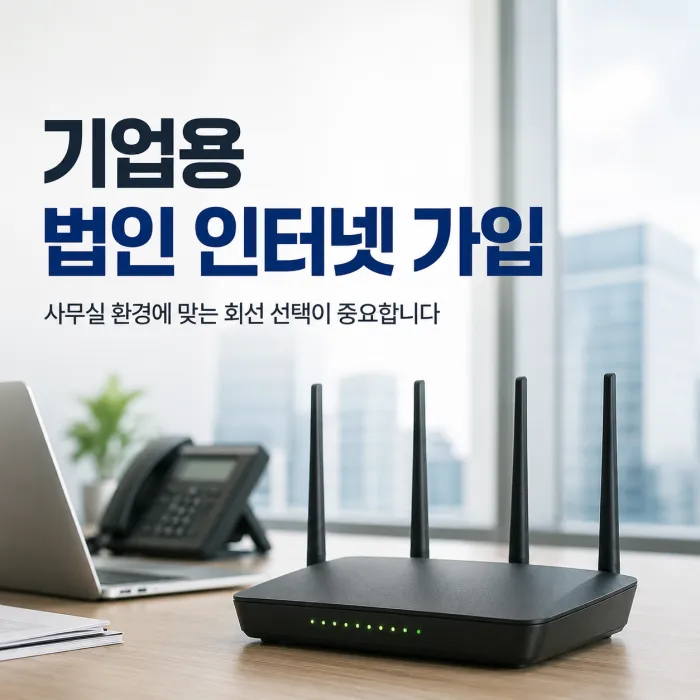 기업용 법인 인터넷 가입할 때 이득온을 이용해야 하는 이유