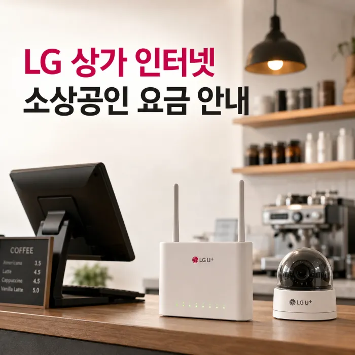 LG 상가 인터넷 가입 요금과 소상공인 인터넷 설치 가이드