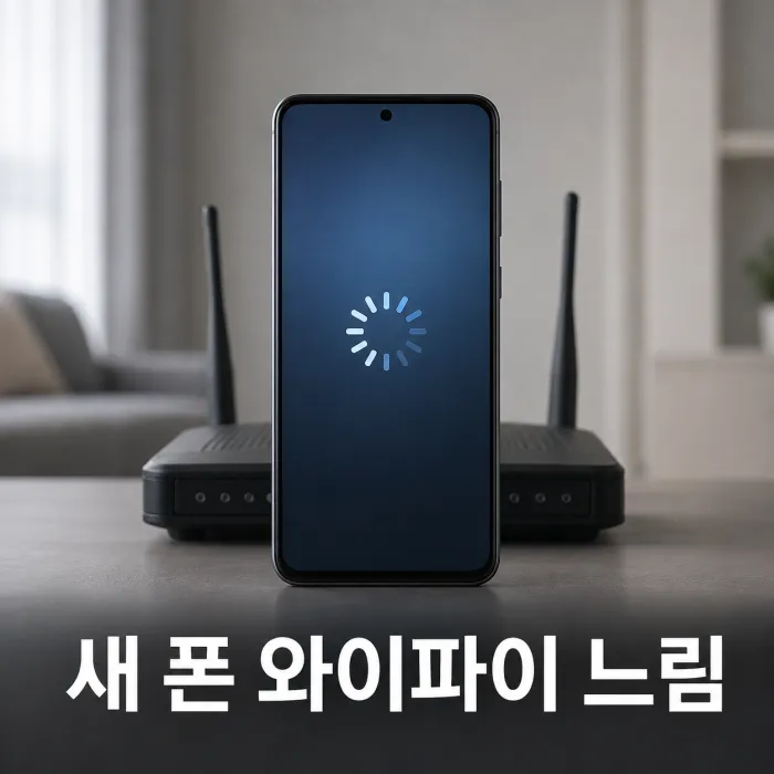 새 스마트폰 와이파이 느림, 아이폰·갤럭시가 집에서만 버벅이는 이유