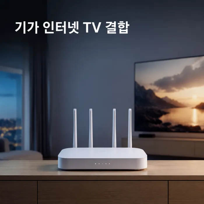 기가 인터넷 TV 결합 상품, SK KT LG 사은품과 월요금 비교