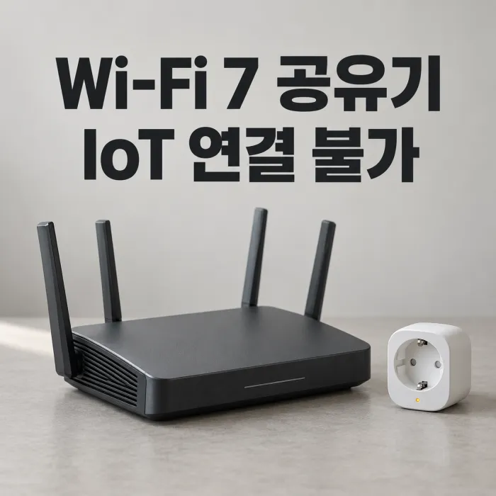 구형 IoT 기기 접속 불가, Wi-Fi 7 공유기 WPA2·PMF 설정 방법
